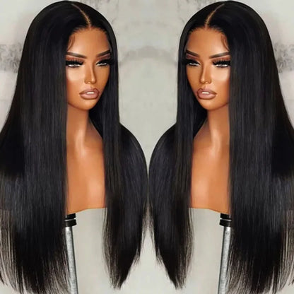 10A Raw Indian Hair Lace Frontal Human Hair Wigs,Glueless Full HD Lace Wigs Human Hair Lace Front,Body Wave Wigs for Black Women