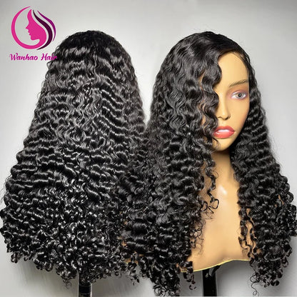 13X4 Human Hair Transparent Swiss Lace Frontal Wig, Wholesale Virgin Raw Vietnamese Human Hair Wig Glueless HD Lace Frontal Wigs