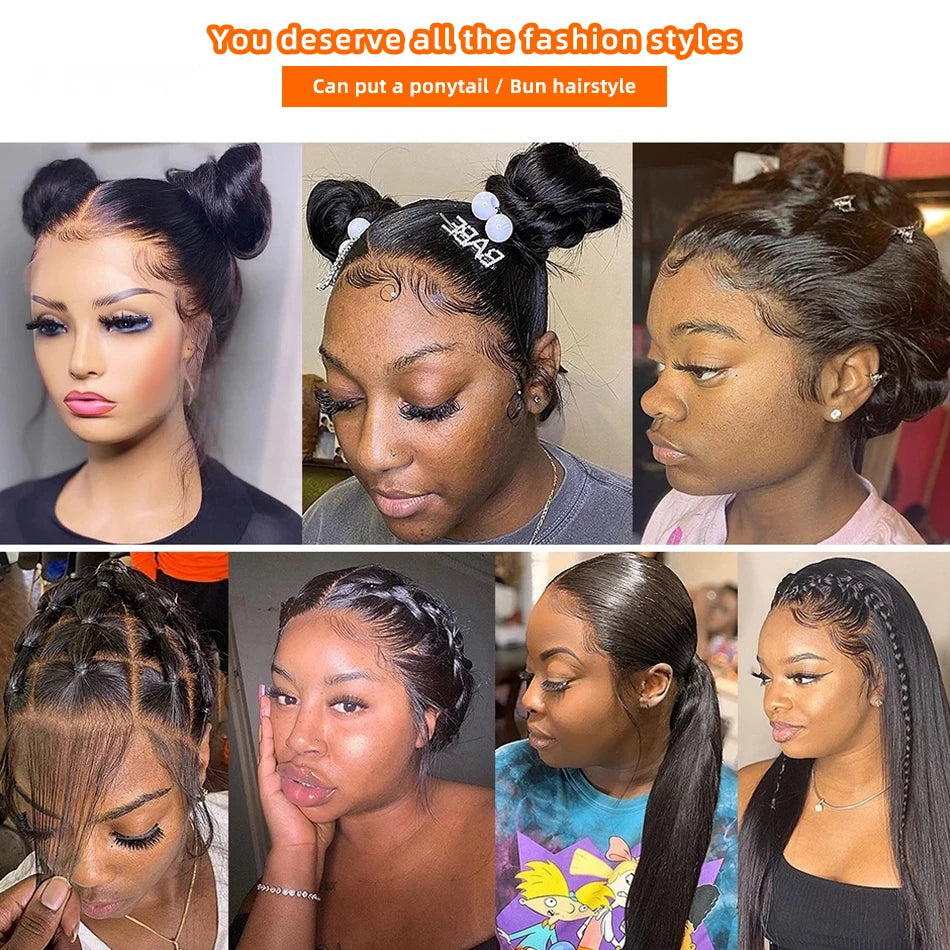 Wholesale HD Brazilian Hair Wig Human Hair 360 13x6 Transparent Lace Frontal Wigs Vendor Full Lace Wig With Baby Hair for Women