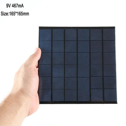 Solar Panel 6V 9V 18V Mini Solar System DIY For Battery Cell Phone Chargers Portable 2W 3W 4.5W 6W 10W 20W Solar Cell