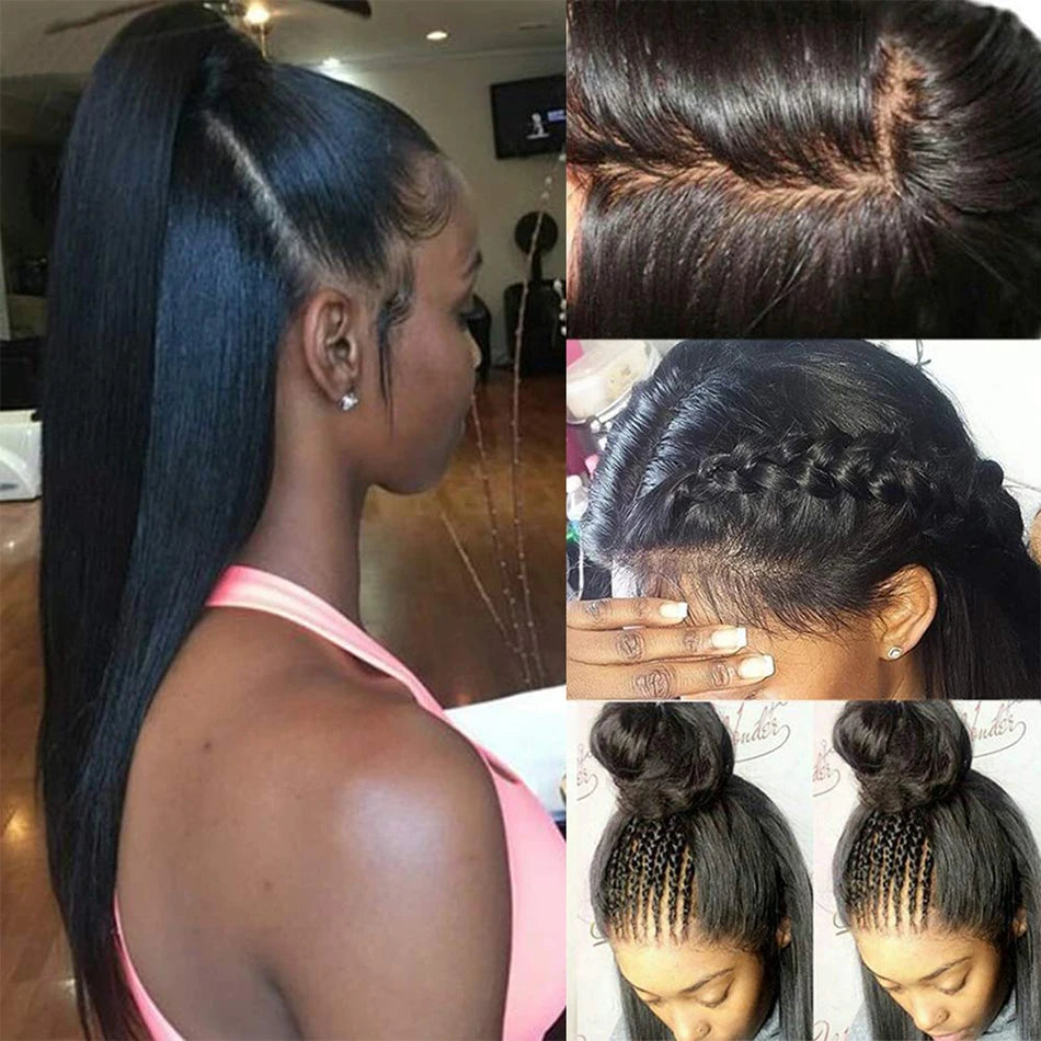 Wholesale HD Brazilian Hair Wig Human Hair 360 13x6 Transparent Lace Frontal Wigs Vendor Full Lace Wig With Baby Hair for Women