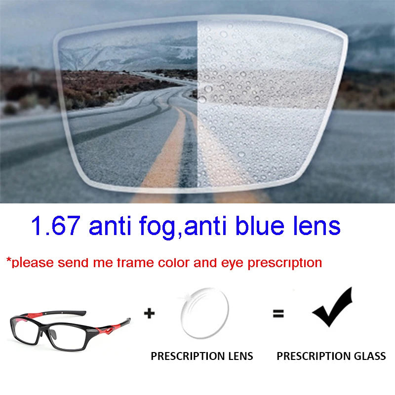 Progressive Prescription Running Glasses Sports Glasses Football Basketball Eyeglasses Photochromic Lens