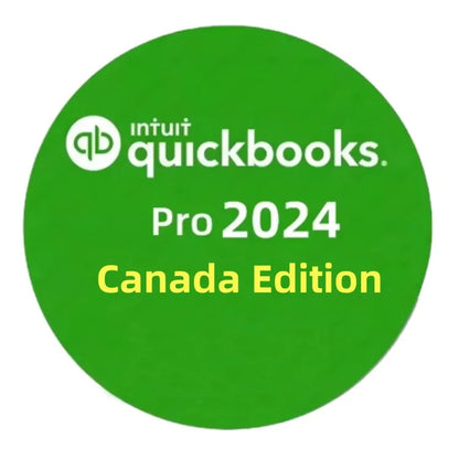 24H/7D QuickBooks Pro 2024 Canada Edition for W 10 11 Desktop Lifetime Financial Accounting Software Freeshipping in Stock