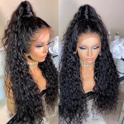 Wholesale Glueless Lace Frontal Natural Straight Human Hair Wig 13x4 Hd Lace Front Wigs for Black Women