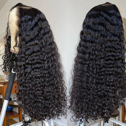 10A Raw Indian Hair Lace Frontal Human Hair Wigs,Glueless Full HD Lace Wigs Human Hair Lace Front,Body Wave Wigs for Black Women