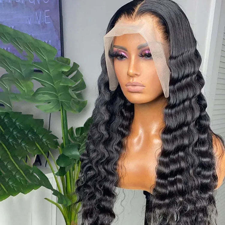 Natural Body Wave 13x4 HD 30 32 Inch Lace Front Human Hair 200 Density 13x6 Transparent Lace Frontal Wig Brazilian for Women