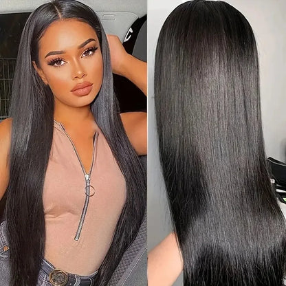 13x6 Glueless Hd Lace Frontal Wig Vietnamese Raw Hair Wigs Human Hair Lace Front Virgin Cuticle Aligned Hair bone straight Wig