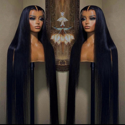 Wholesale Glueless Lace Frontal Natural Straight Human Hair Wig 13x4 Hd Lace Front Wigs for Black Women
