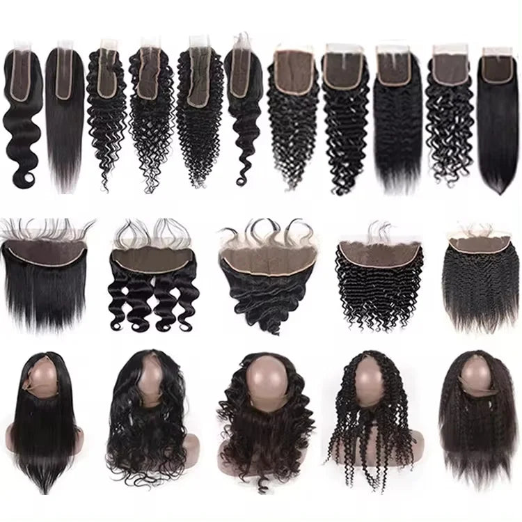 13X4 Human Hair Transparent Swiss Lace Frontal Wig, Wholesale Virgin Raw Vietnamese Human Hair Wig Glueless HD Lace Frontal Wigs