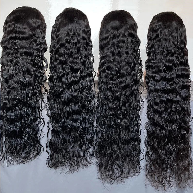13X4 Human Hair Transparent Swiss Lace Frontal Wig, Wholesale Virgin Raw Vietnamese Human Hair Wig Glueless HD Lace Frontal Wigs