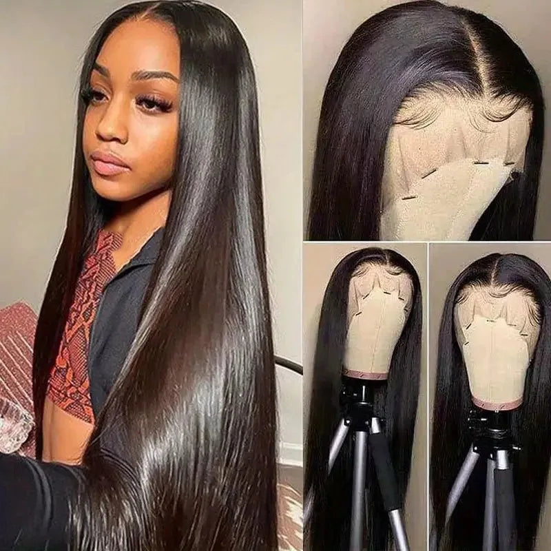 13x6 Glueless Hd Lace Frontal Wig Vietnamese Raw Hair Wigs Human Hair Lace Front Virgin Cuticle Aligned Hair bone straight Wig
