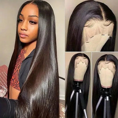 13x6 Glueless Hd Lace Frontal Wig Vietnamese Raw Hair Wigs Human Hair Lace Front Virgin Cuticle Aligned Hair bone straight Wig