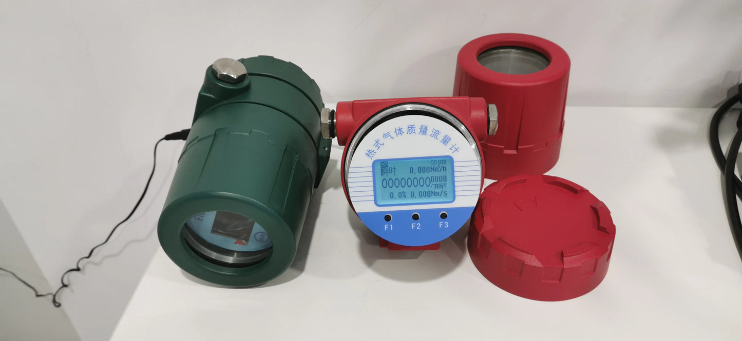 Digital LCD Dipaly Thermal Gas Mass Flow Meter Circuit Board Thermal Gas Mass Flowmeter Circuit Natural Gas Flowmeter