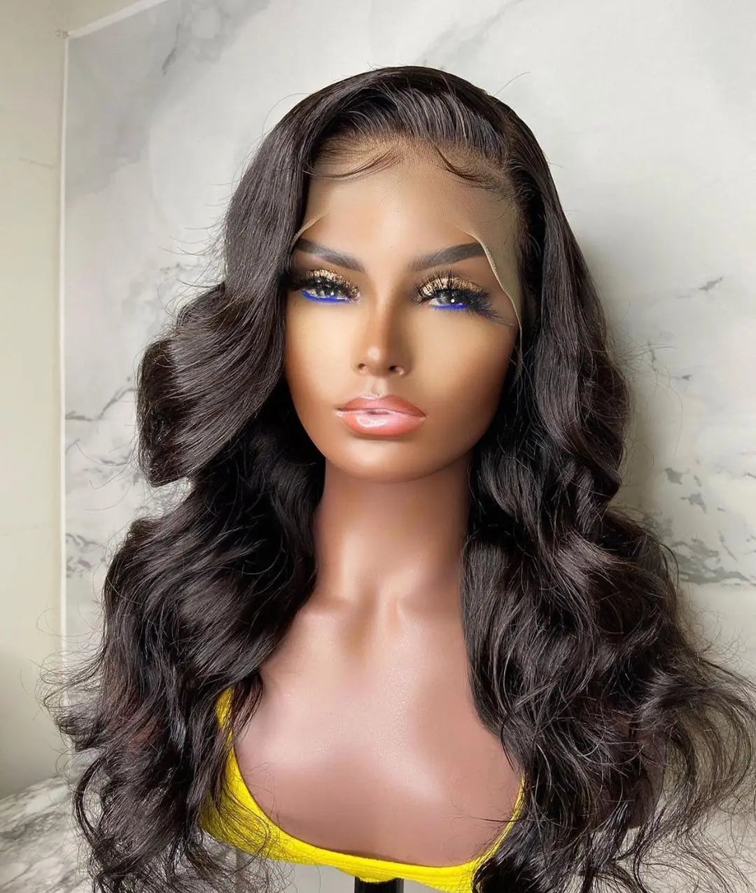 Brazilian for Wigs 100% Virgin Human Hair 13x4 Transparent French Lace Long Wigs for Black Women