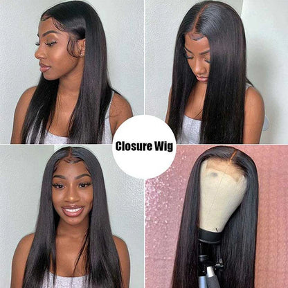 Specialty Colored Wigs 100 % Himan Hair Wigs and 26 Inch Straight Human Hair Wig