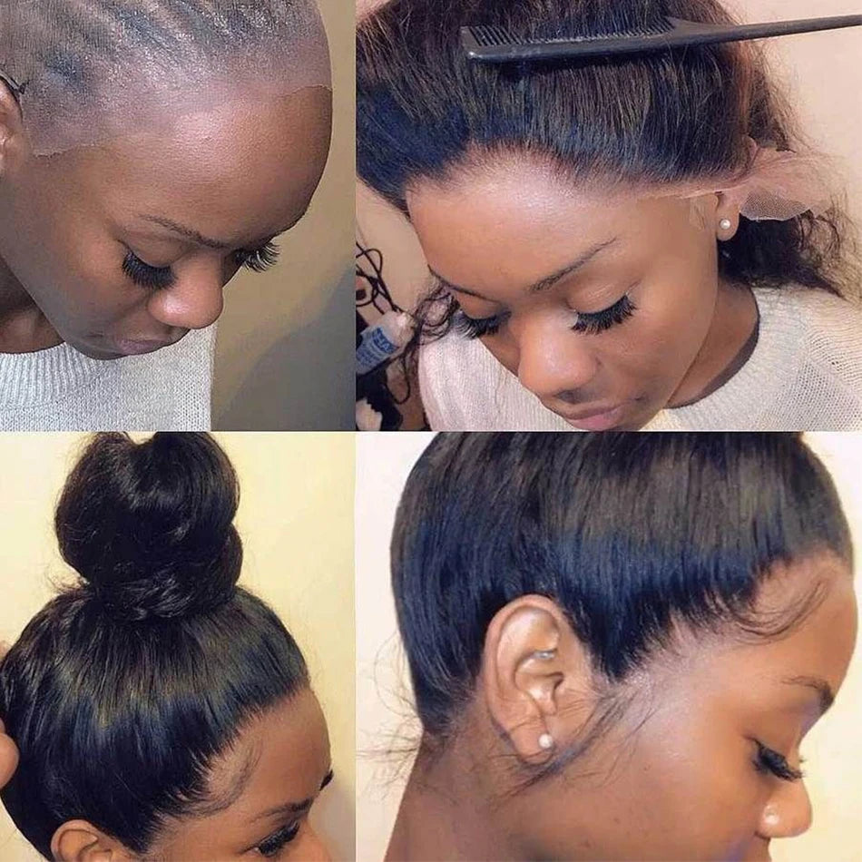 Wholesale HD Brazilian Hair Wig Human Hair 360 13x6 Transparent Lace Frontal Wigs Vendor Full Lace Wig With Baby Hair for Women