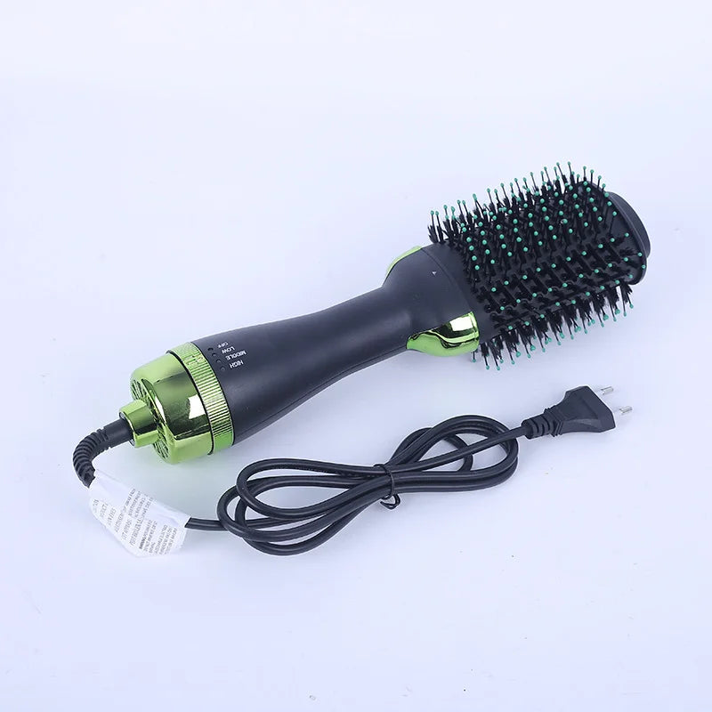 Detachable Hot Air Brush Diffuser Multi Hair Styler Negative Ion Women Brush Hair Dryer 2in1 Blowout Brush