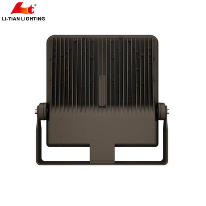 100W 150W 200W LED Outdoor Floodlight Fixtures with 150LM Per Watt Warm White Light Aluminum Body IP66 IP65 Rating for Road 240V