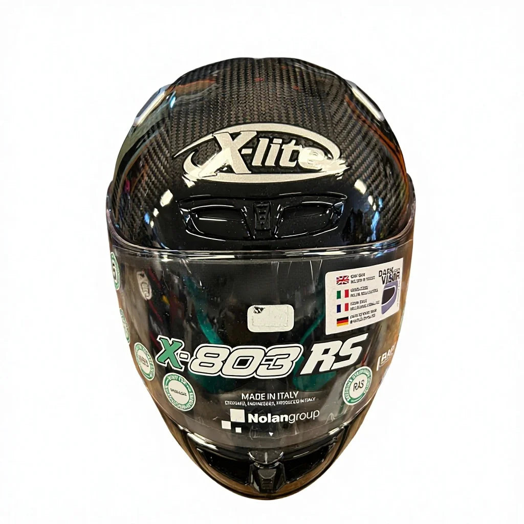 CASCO X-LITE X803 RS Men's Kits % Modal Gradient Color Black-Silver Made in Italy