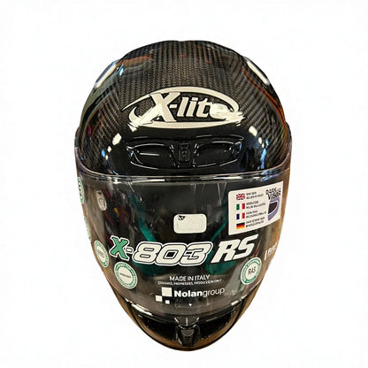 CASCO X-LITE X803 RS Men's Kits % Modal Gradient Color Black-Silver Made in Italy