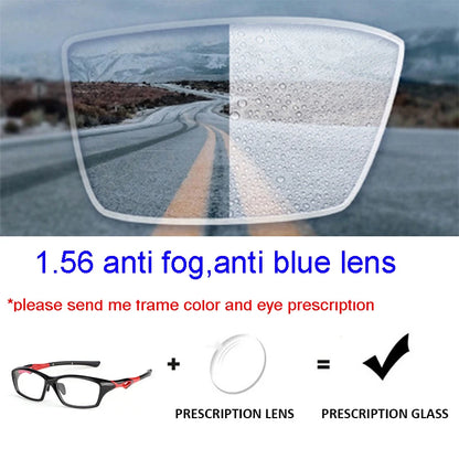 Progressive Prescription Running Glasses Sports Glasses Football Basketball Eyeglasses Photochromic Lens