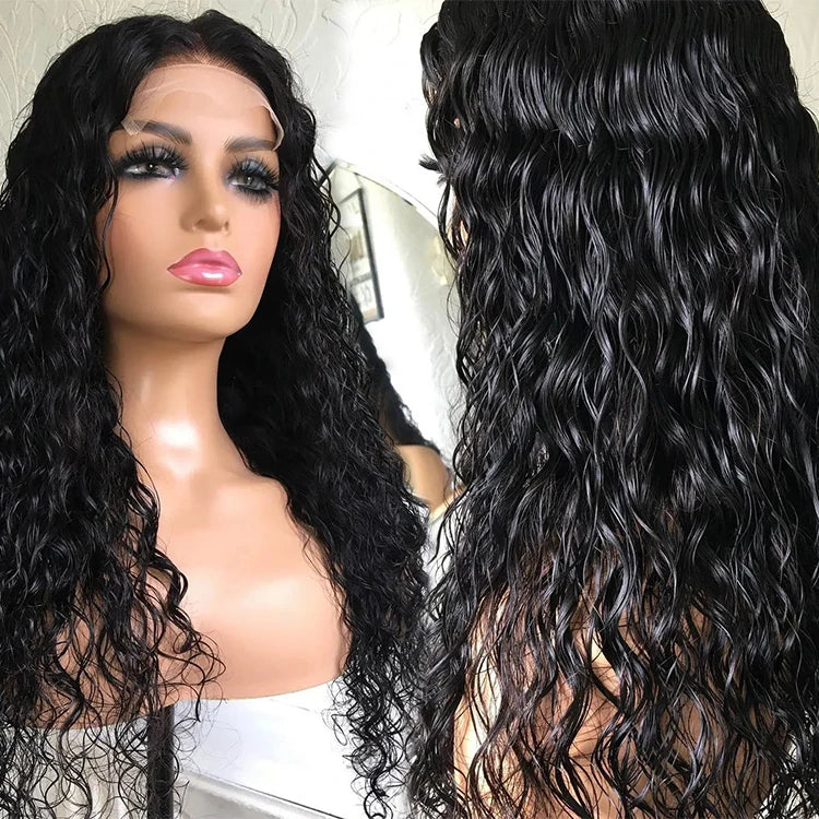 Wholesale Glueless Lace Frontal Natural Straight Human Hair Wig 13x4 Hd Lace Front Wigs for Black Women