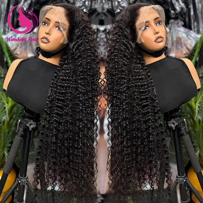 13X4 Human Hair Transparent Swiss Lace Frontal Wig, Wholesale Virgin Raw Vietnamese Human Hair Wig Glueless HD Lace Frontal Wigs