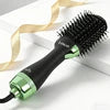 Dryer in One Hot Air Hair Straightener Brush Titanium Barrel Upgraded 4 in 1 Hair Dryer and Styler Volumizer Hair Dryer Brush