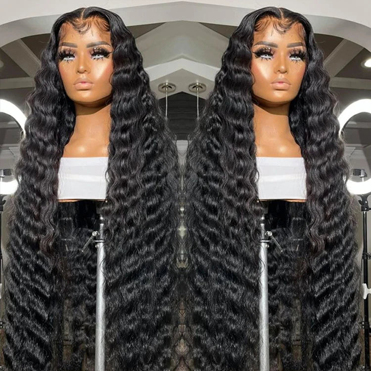 Natural Body Wave 13x4 HD 30 32 Inch Lace Front Human Hair 200 Density 13x6 Transparent Lace Frontal Wig Brazilian for Women