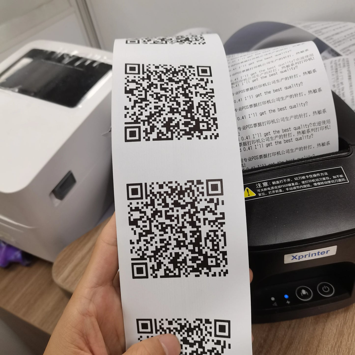 50rolls /box Thermal Paper Rolls 80x70mm  Thermal Printer Paper Roll Made in China