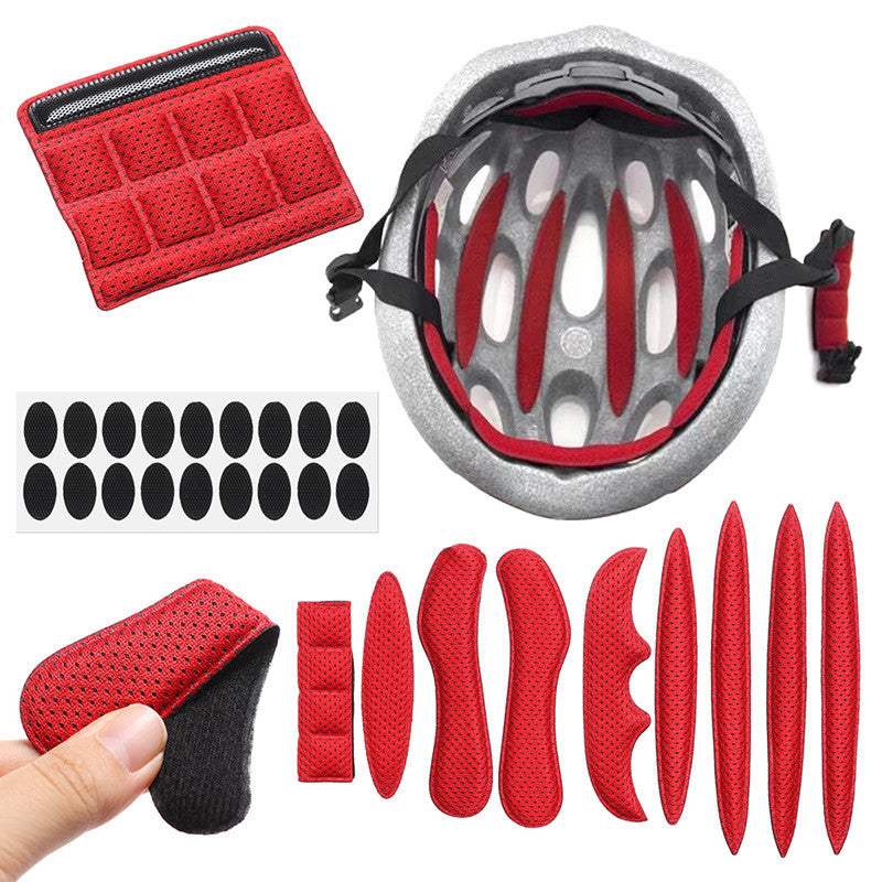 Source Manufacturer Helmet Lining Motorcycle Bicycle Cycling Helmet Lining Sponge Eva Hot and Cold Pressing Molding