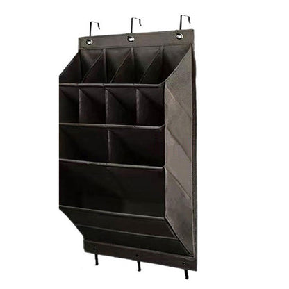 Cross-border door back storage bag storage hanging bag shoe bag bedroom multi-layer sundries finishing non-woven fabric storage bag wall-mounted