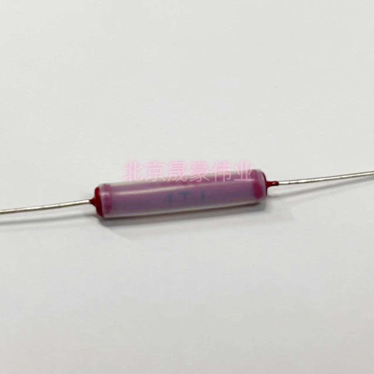 1Pcs RI40 high-voltage glass glazed resistor3W 50G 100G 200G 500G 1T 10T5% 5.3*28 non-inductive high-frequency Dahongpao ceramic