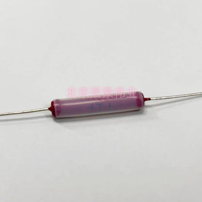 1Pcs RI40 high-voltage glass glazed resistor3W 50G 100G 200G 500G 1T 10T5% 5.3*28 non-inductive high-frequency Dahongpao ceramic