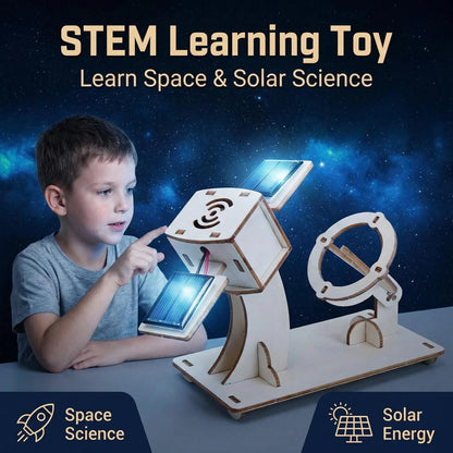 Children's solar energy science and education experiment Diy toys, hand-assembled models, science and education toy gifts