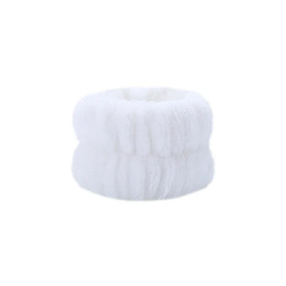 1/2/3Pcs Face Wash Absorbent Wristband Headband Hair Accessories Set Women Girls Coral Fleece Hair Bands Cuff Waterproof Bands