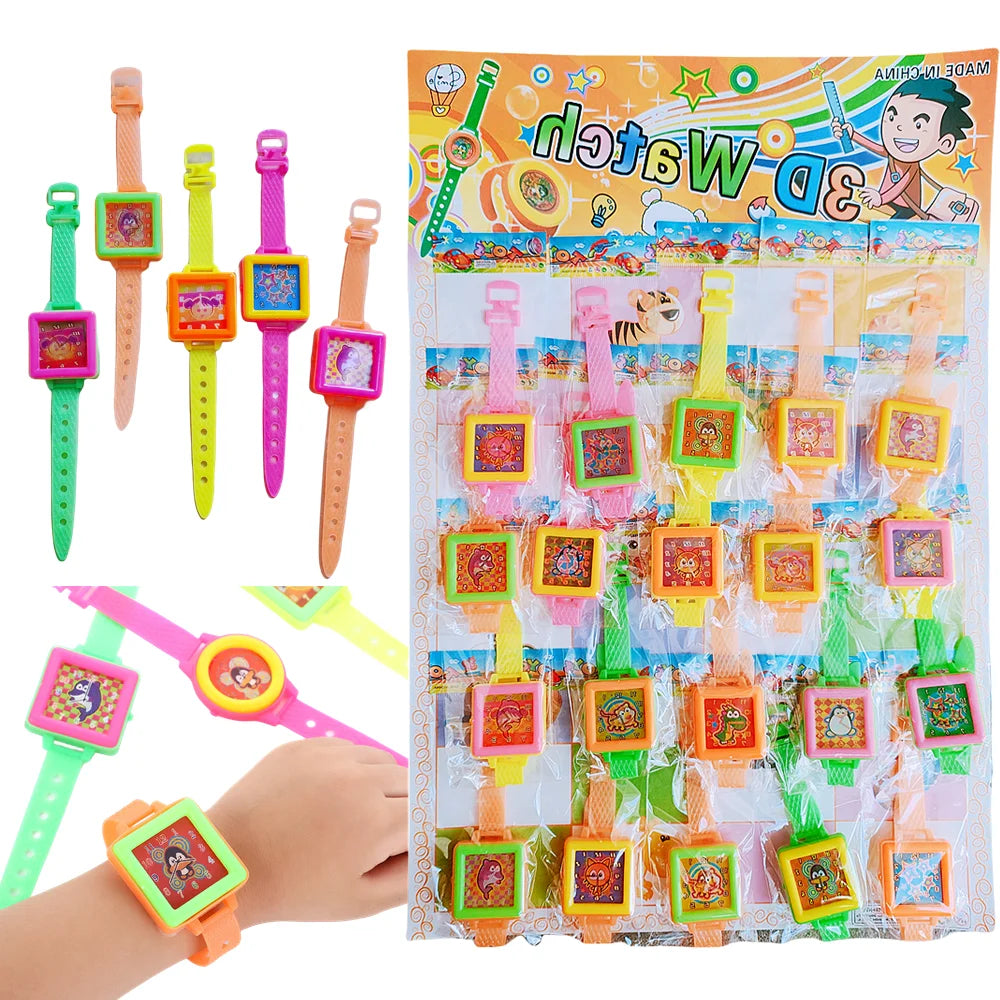 1 Pcs Maze Watch Toy Kids Birthday Party Favors Kindergarten Reward Pinata Stuffers Easter Gift Bag Sports Theme Party Supplies
