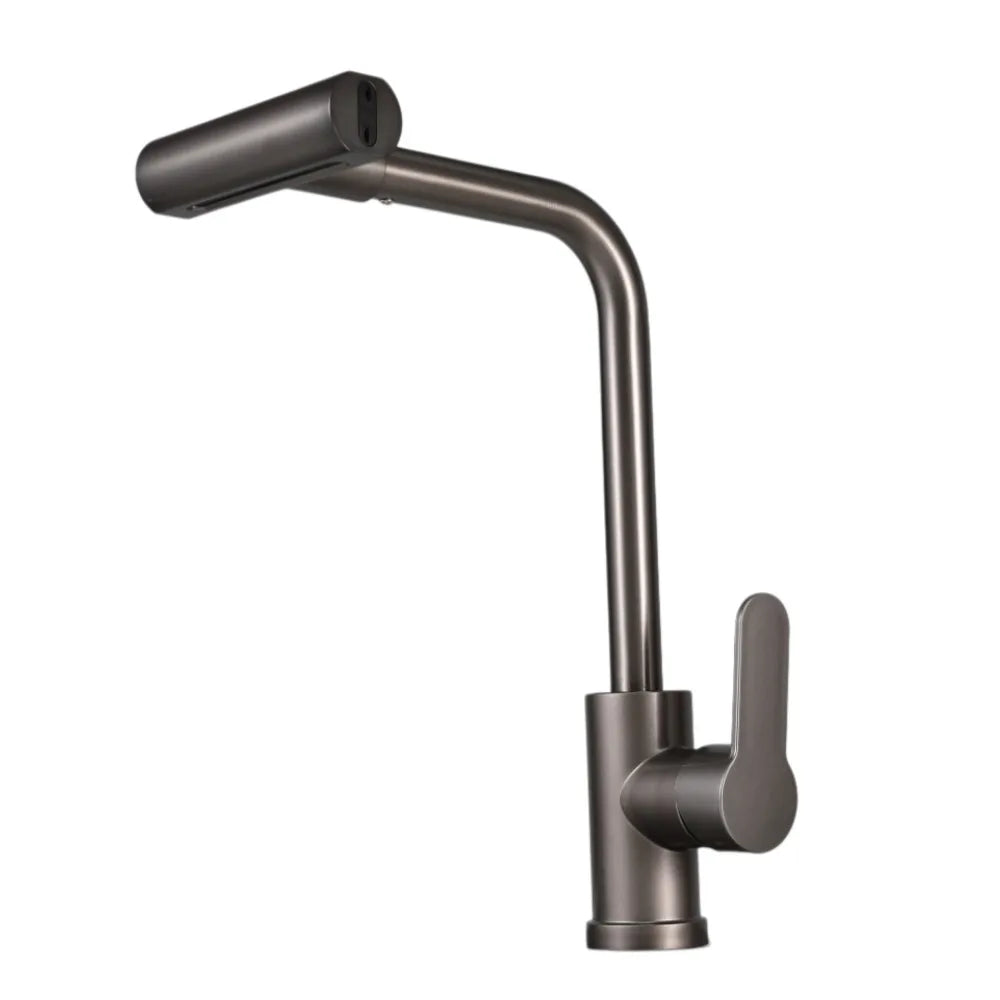 Kitchen Washbasin Faucet Four Gears Hot And Cold Sink Faucet Telescopic Waterfall Pullout Faucet Splash-Proof Various Countertop