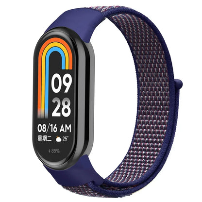 Nylon Loop Strap For Xiaomi Mi Band 10 Smart Watch Belt Wristband Breathable Watchband Correa For Mi Band 9/8 Strap Accessories