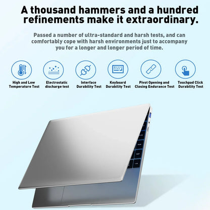 14.1 Inch Gaming Laptop Ultra Slim 32GB 2TB SSD Windows 11 Intel Core i7 8650U PC Gamer Office Notebook 1920x1080 HD Max