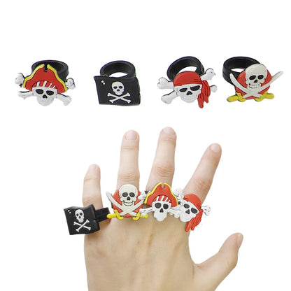 Pirate Party Supplies Favors Pirate Bracelets Rings Wristband Pirate Theme Birthday Party Favors Decorations Gift Filler Bag