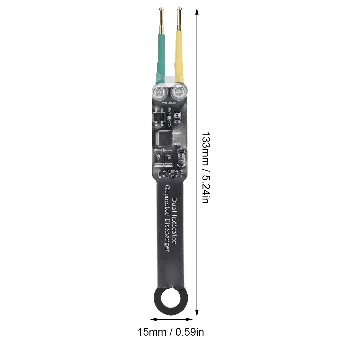 Capacitor Discharge Pen High Voltage Fast Discharging Tool Digital Sparkpen Discharger 1000V