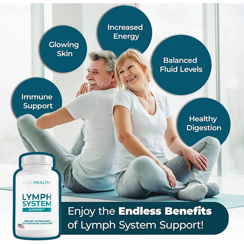 Lymphatic Drainage Supplement - Contains Dandelion Extract, Intestinal Lipid Absorption, Improves Immunity, Relieves Swelling