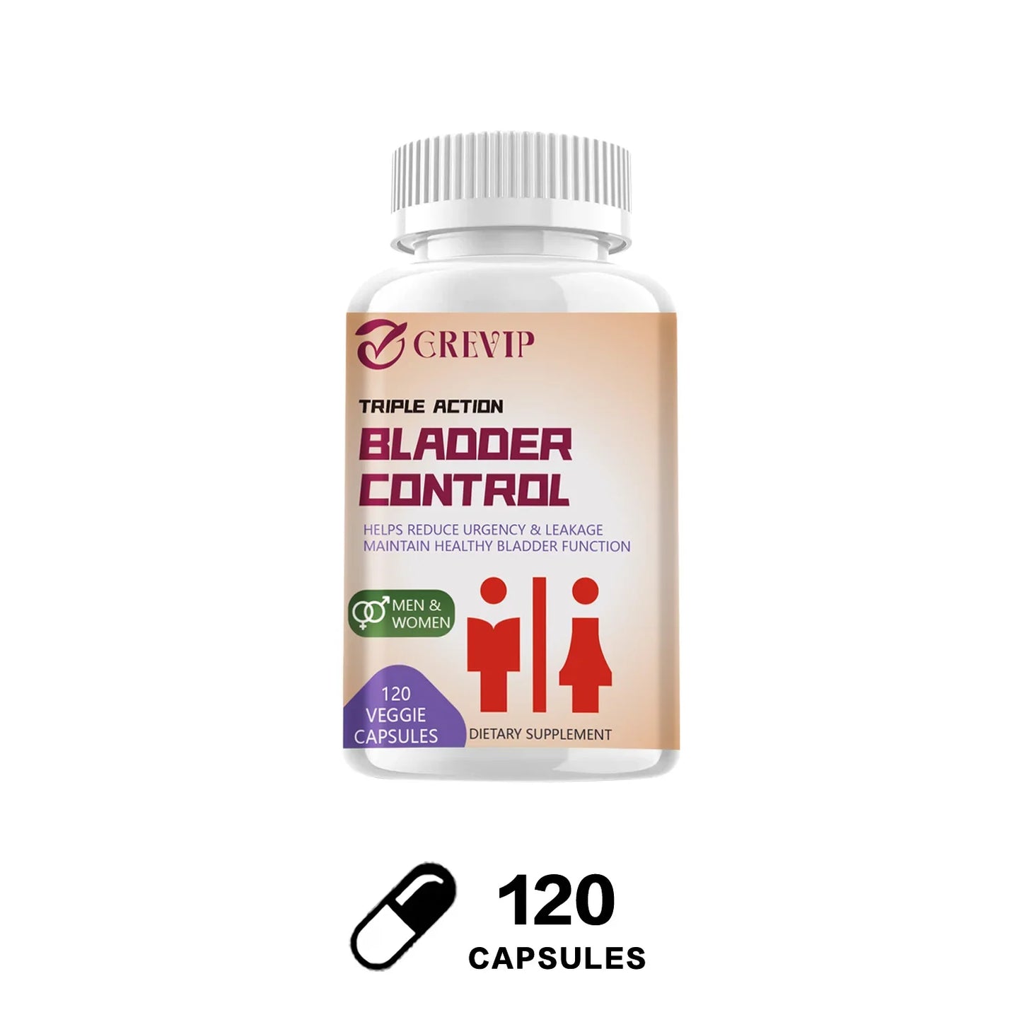Bladder Control Supplement - Supports Urinary Tract Health - Helps Relieve Overactive Bladder and Urinary Tract Infections