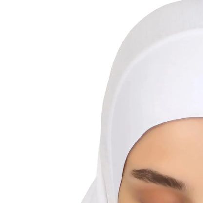 2/Pcs Crystal Hemp Wrinkle Hijab Instant Hijab Muslim Innerscarf For Woman Under Cap Hat Lady Solid Soft Headscarf Modal Jersey