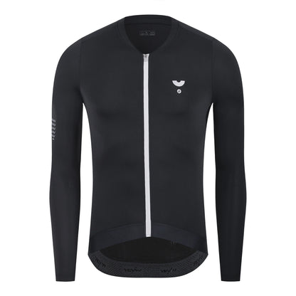 YKYWBIKE Core Cycling Jersey Men UPF 50+ Pro Team Bicycle Shirt Long Sleeve Breathable Road Bike Maillot Cycling Clothing MTB