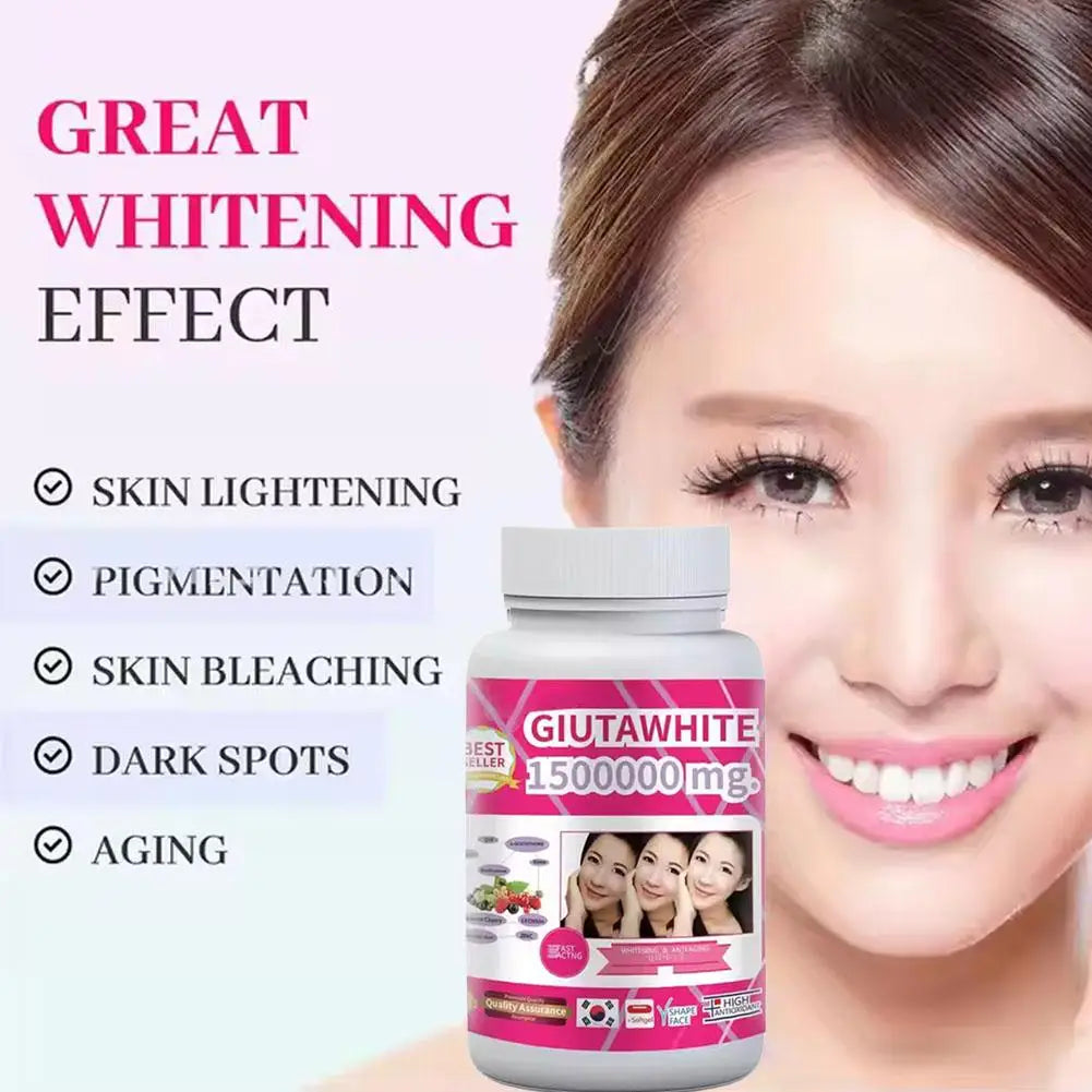 Glutathione Soft Capsules Supplement Niacinamide Skin Care Supplement Nutrition Regulate Endocrine Function Beautify The Skin
