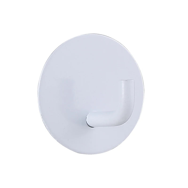 Adhesive Wall Hooks Towel Holder Door Key Cloth Coat Bathroom Robe Hanger Kitchen Hardware Rack Bag Hook Organizer For Hanging