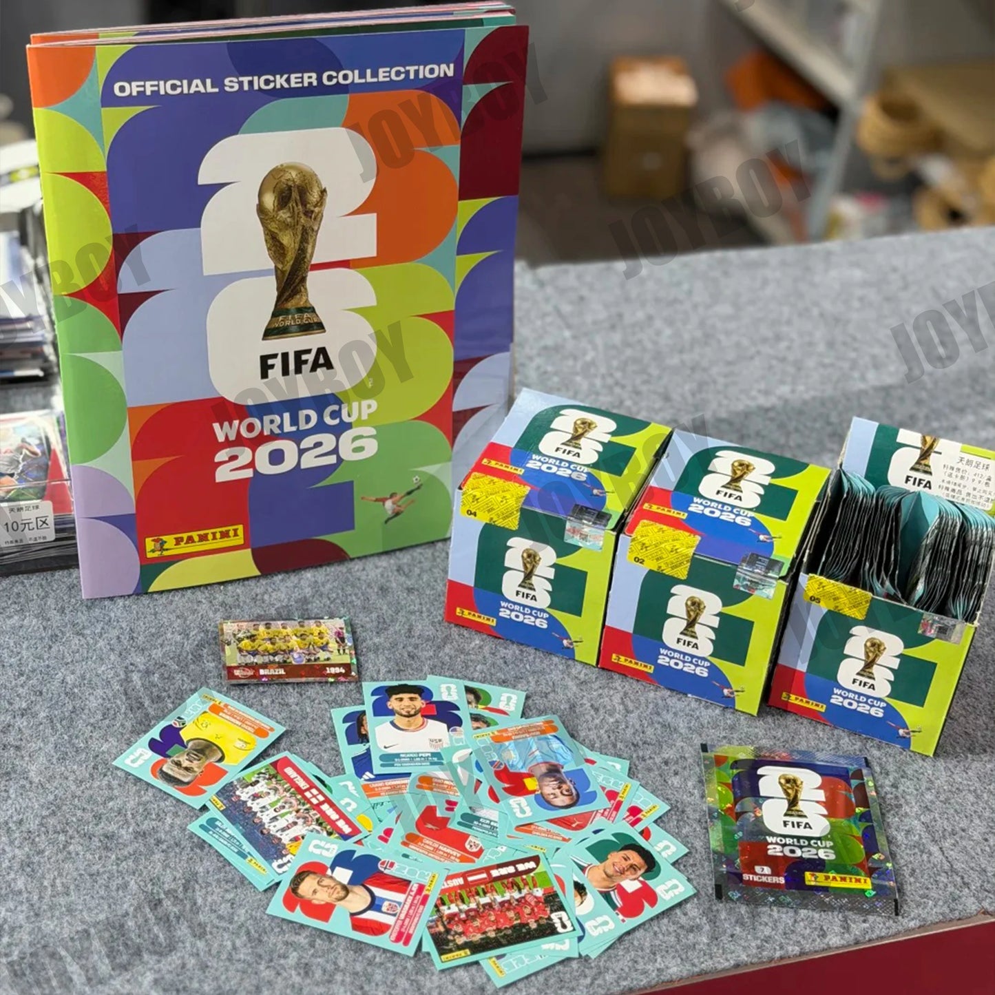 In Stock 2026 Panini FIFA World Cup PANINI Official Sticker Collection Football Souvenir Premium Edition Football Gift