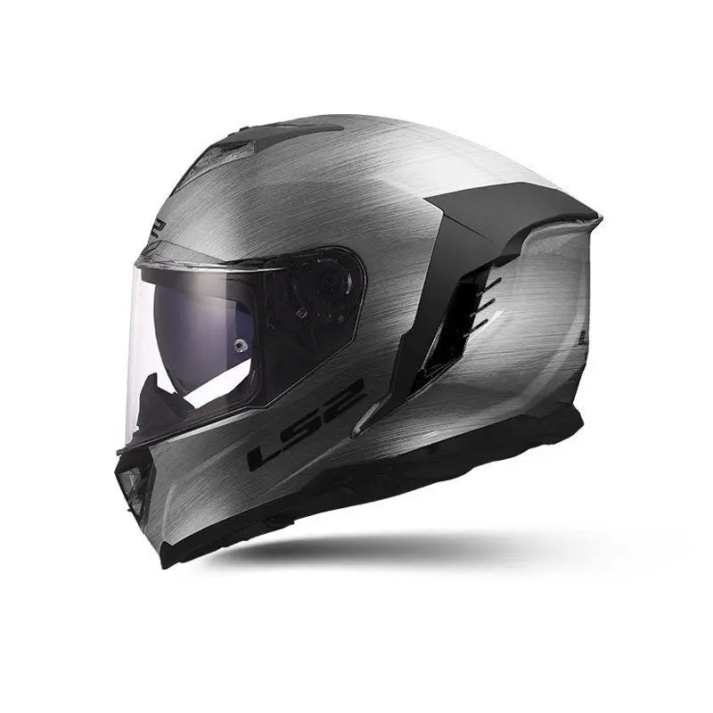 LS2 FF818 Motorcycle Helmet Full Face Double Lens Off-road Racing Helmet Men Breathable Cascos Para Moto DOT Casco Moto